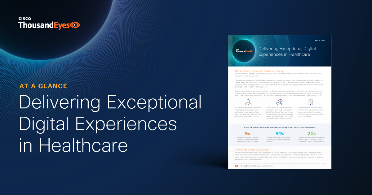 Exceptional Digital Experiences in Healthcare